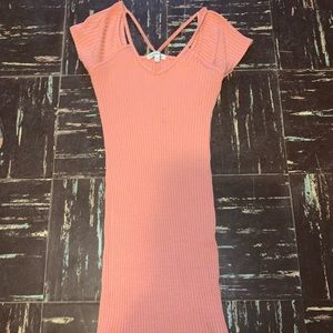 Tight Coral Dress
